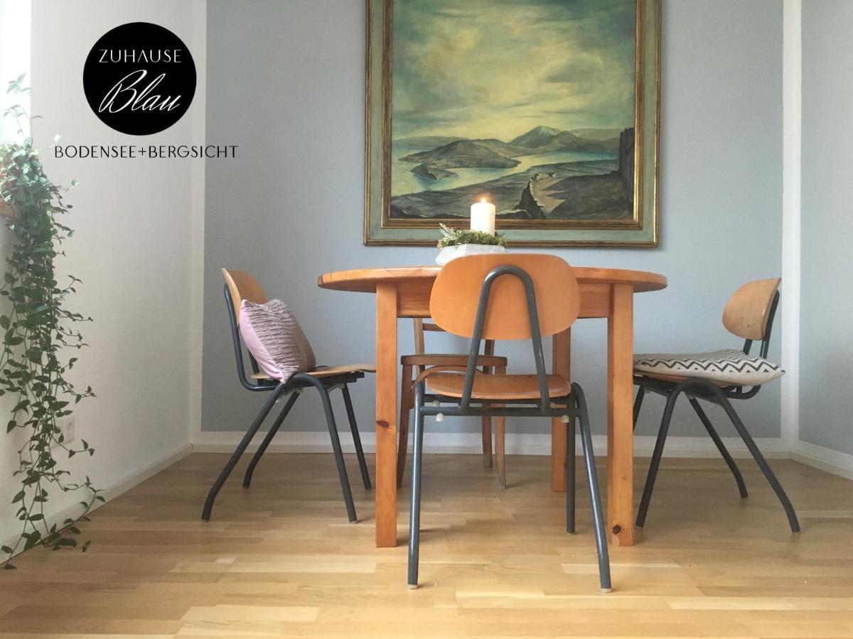 Design+Bodenseesicht=Zuhause Blau Markdorf Ngoại thất bức ảnh